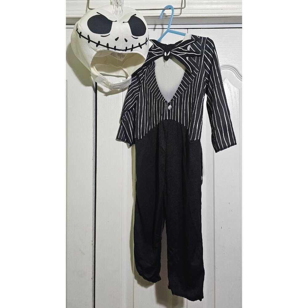 Jack Skellington Toddler Costume Nightmare Before Christmas Suit Halloween 2T